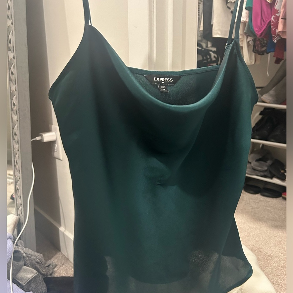 Silk tank top
